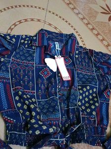 printed top