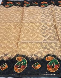 Elegant Embroidered Saree