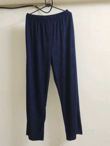 Shein Navy Textured Shirt &amp; pyajama Nightsuit