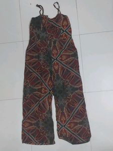 Bohemian indo Western Print Jumpsuit