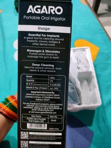 Agaro Portable Oral Irrigator