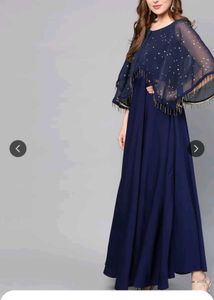 Never worn Blue Full Length Gown