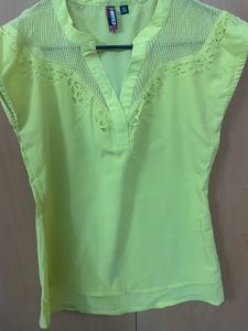 Club21 Neon Yellow Top - Size S