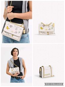 Coach Klare Crossbody bag with sketch print* WD bo