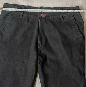 Men's Dark Wash Cotton Pant
