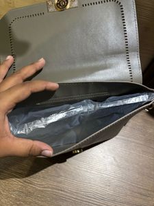 Chic Grey Crossbody Bag