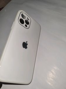 I phone 12 pro back cover with tempered glass