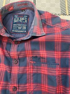 Killer Men's Plaid Cotton Shirt
