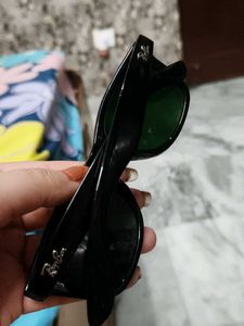 Ray-Ban Sunglasses - Black Frame Orange Lens
