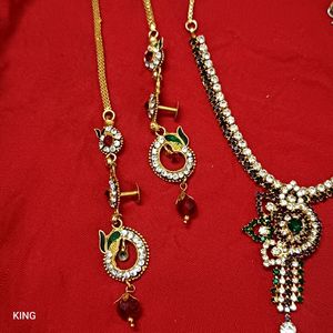 💥New Multicolored Jewellery set