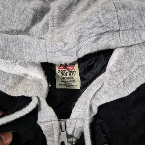 Dickies Black Hooded Work Jacket, XXL