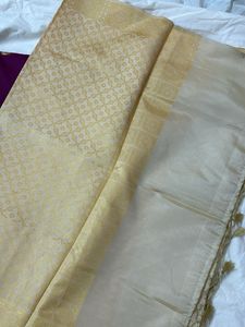 Deep Purple Banarasi Suit