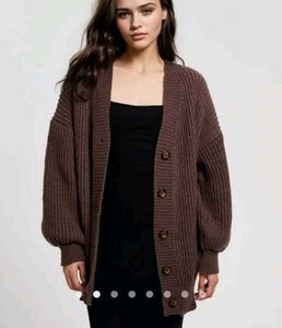 Urbanic Cozy Brown Cardigan