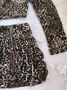leopard print co-ord set