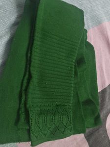 Green Ethnic Leggings