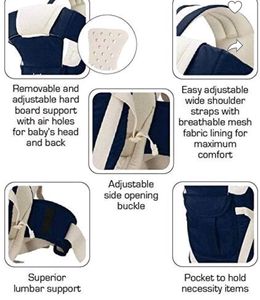 Baby Carry Bag ( Neavy Blue Colour )