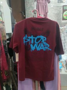 Maroon Graphic T-Shirt