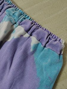 Purple &amp; Blue Tie-Dye Women's Jogger Pants