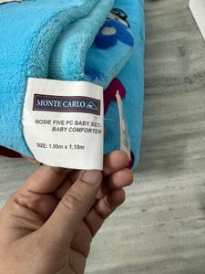 Monte Carlo Bear Print Blanket