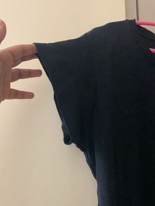 Classic Black V-Neck Tee