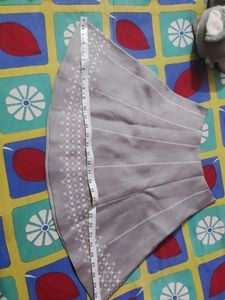 Embroidered A-Line Skirt