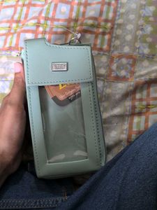 Stylish Mint Green Card Holder Wallet