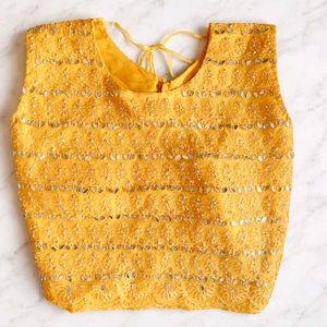 Gorgeous Yellow Lehenga Choli Set