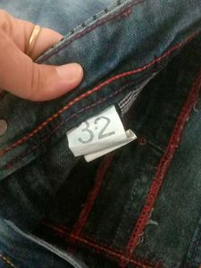 Men's Distressed Blue Jeansus Fashion jeans