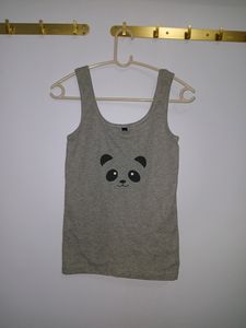 Friskers Tank Top Combo Grey and Black
