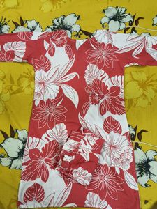 Vibrant Floral Kurta Set