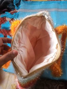 Handmade Striped Crochet Bag