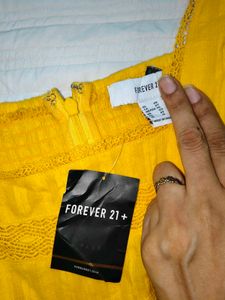 Sunny Yellow A-Line Dress