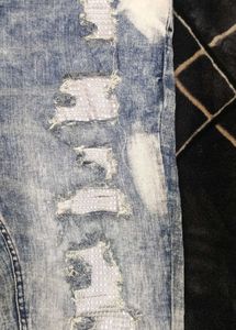 Distressed Denim Jeans