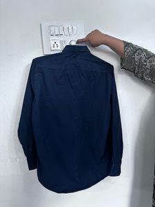 Men's Navy Blue Formal Shirt