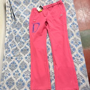Vibrant Pink Flared Pants
