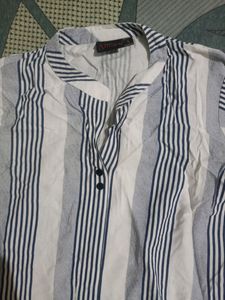 College Girl White Kurta
