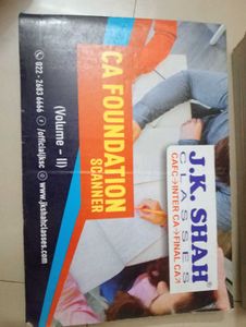 J.K. Shah Classes CA Foundation Scanner