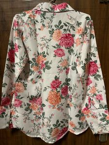 Floral Print Button-up Co-ord set