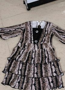Adorable Baby Girl's Tiered Dress
