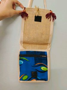 Cute Blue Sling Bag