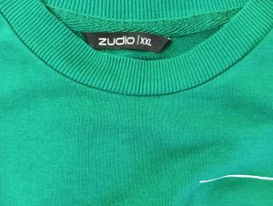 GREEN GRAPHIC SWEATSHIRT