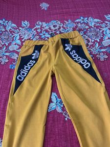 Adidas Yellow Track Pants