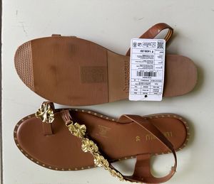 Luna Blu Brown Sandals