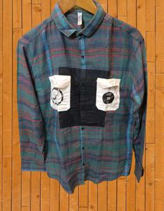Men's Checked Double pocket Shirt size XL