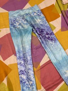Abstract Print gym yoga Leggings