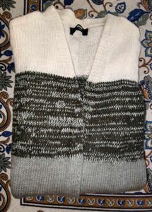 Women's Knit Longline Cardigan / Open front shrug