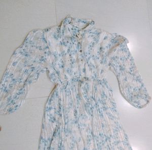 Vintage Floral Maxi Dress