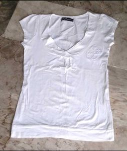 Brand New soft Cute Cotton White Top