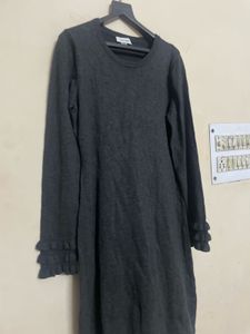 Chic Dark Grey Dress