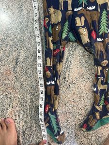 Cozy Footed Pajamas with Woodland Creatures